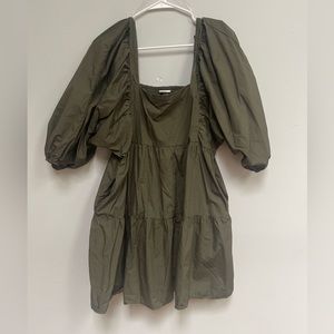 A New Day Dress Size Medium Olive Green